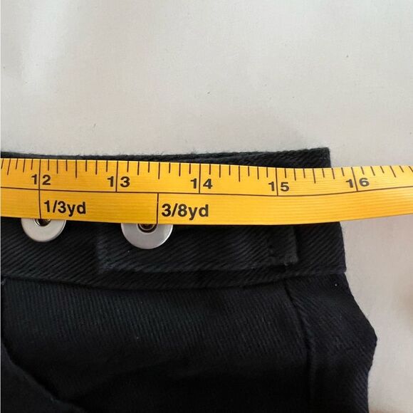Commense Jeans Womens Black M High Waist Straight Leg NWT - Picture 6 of 12